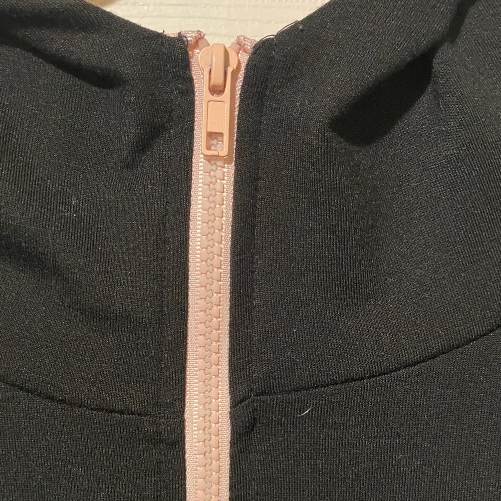 MISSLOOK Black and Orange Lightweight Hoodie - Picture 5 of 5